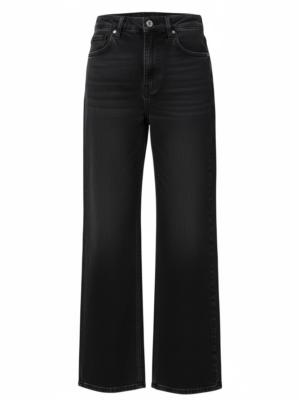 Jeans Wide Leg Negro