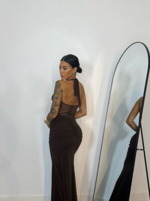 Alternative view of Vestido Largo Espalda Descubierta