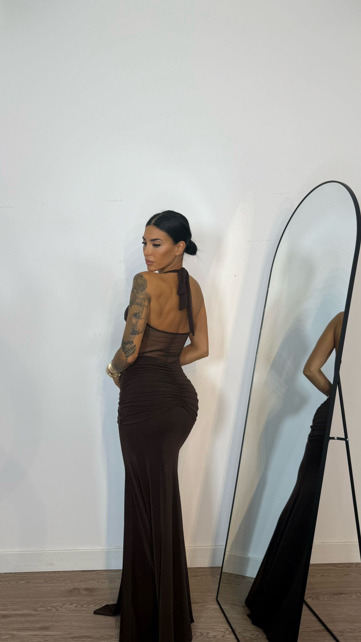 Vestido Largo Espalda Descubierta - Imagen 2