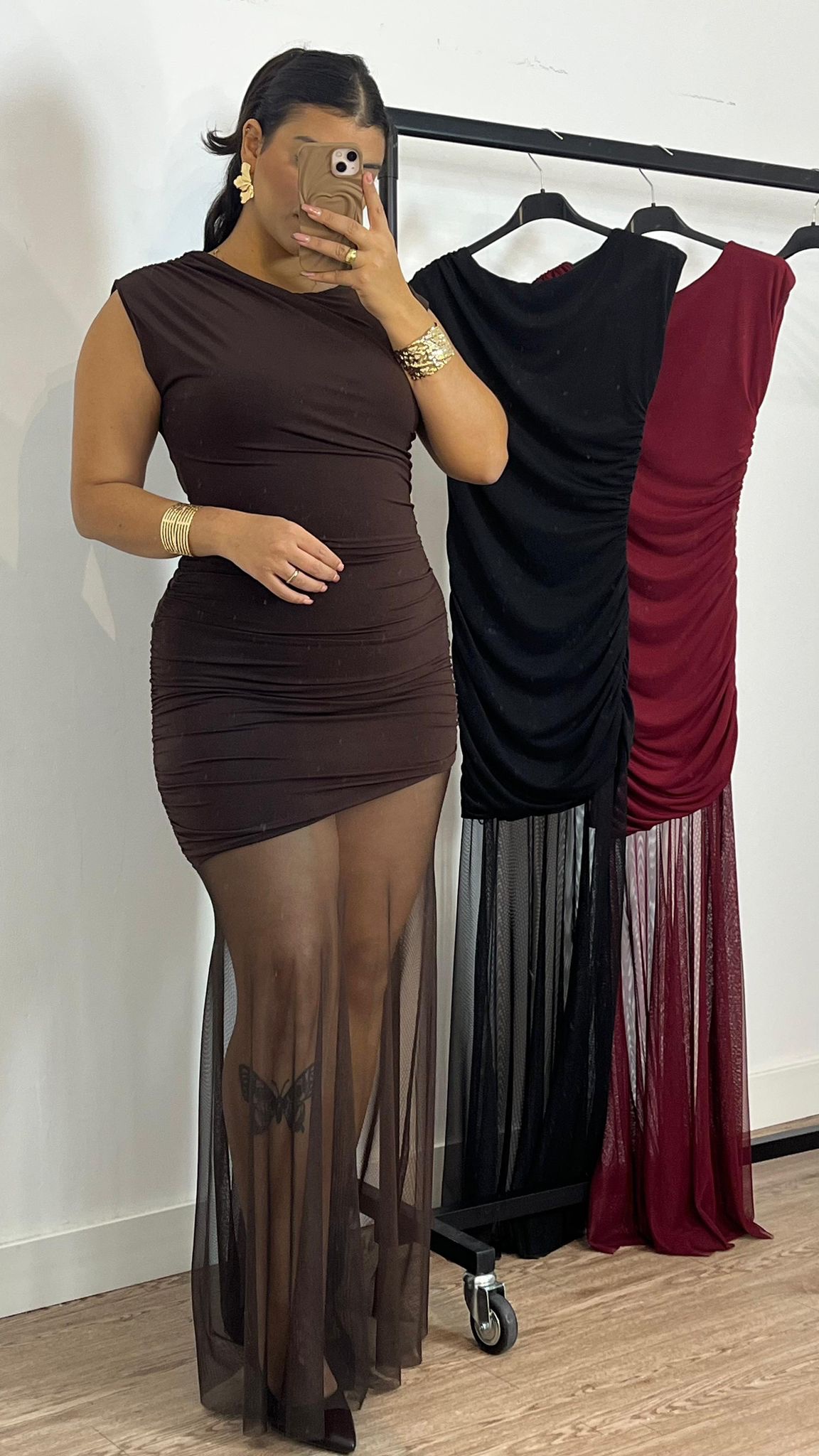 Vestido Largo Gasa - Imagen 2