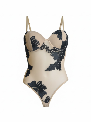 Body Flores Gasa Tirante Regulable