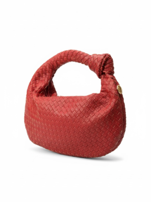 Bolso Nudo Rojo Mediano