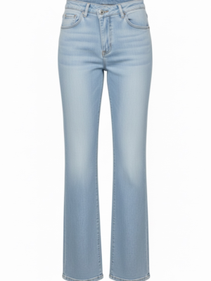 Alternative view of Jeans Cierre Cruzado Lavado Claro