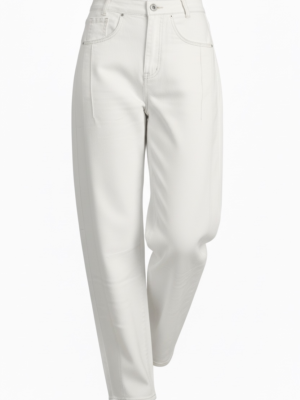 Alternative view of Jeans Ballons Blanco Roto