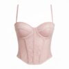 Top Corset Encaje Rosa