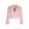 Blazer Crop Rosa