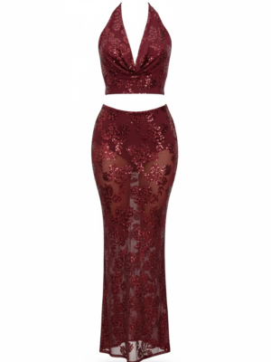 Conjunto Gala Burdeos