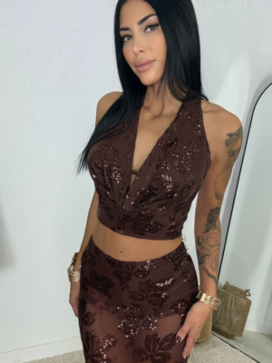 Alternative view of Conjunto Gala Chocolate