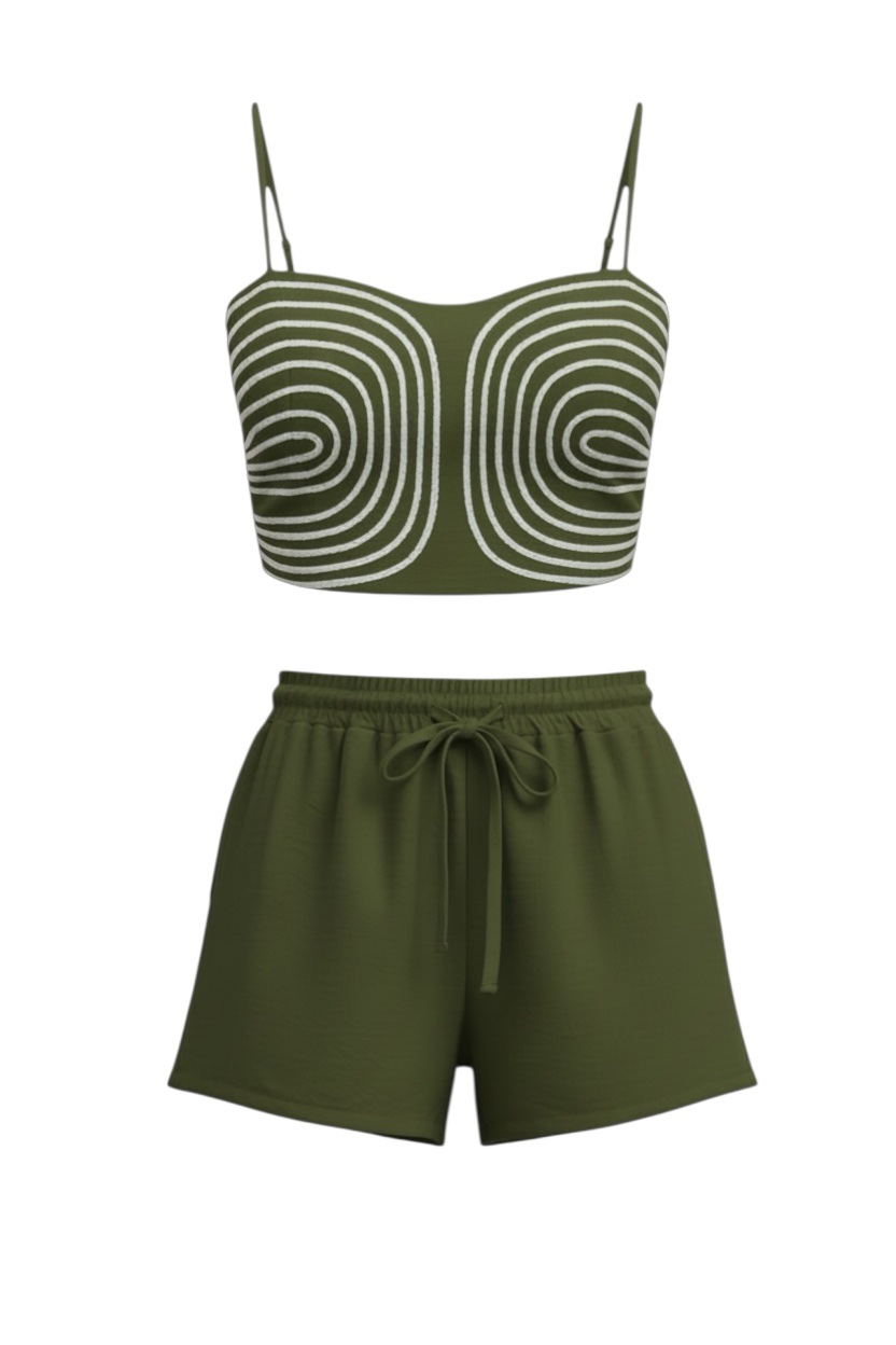 Conjunto Beatriz Verde Militar