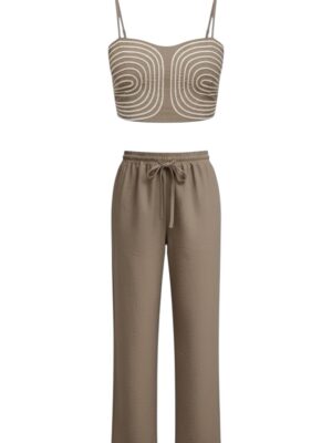 Conjunto Romano Taupe