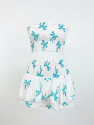 Conjunto Palmeras Turquesa