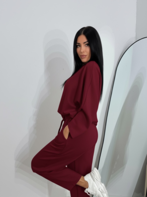 Alternative view of Chándal Zara Winter Burdeos