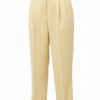 Pantalón Traje Pinza Amarillo