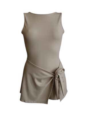Vestido Sport Chic Taupe