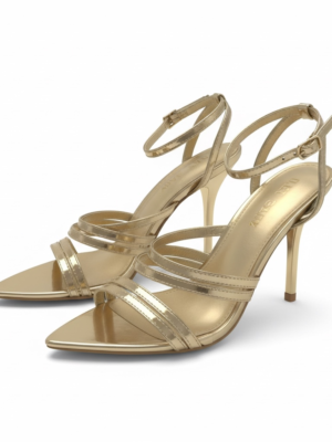 Sandalia Stiletto Gold