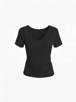 Camiseta Licra Fría 2 en 1 Negra