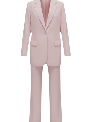 Alternative view of Traje Corte Recto Rosa Pastel