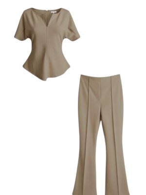 Conjunto Golden Chic Taupe