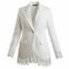 Blazer Encaje Blanca