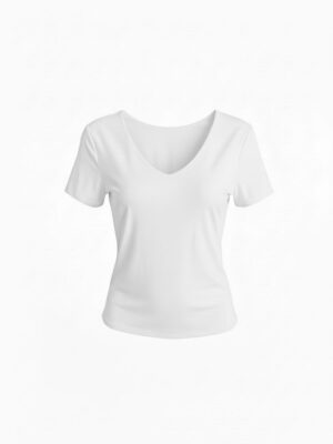 Camiseta Licra Fría 2 en 1 Blanca