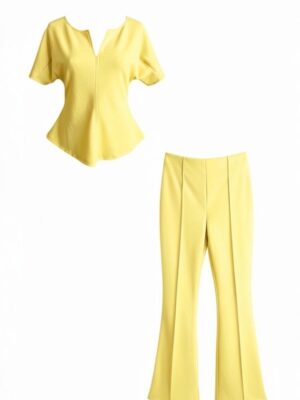 Conjunto Golden Chic Amarillo