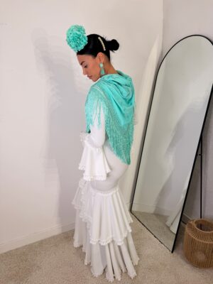 Alternative view of Vestido Blanca