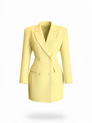 Vestido Blazer Amarillo