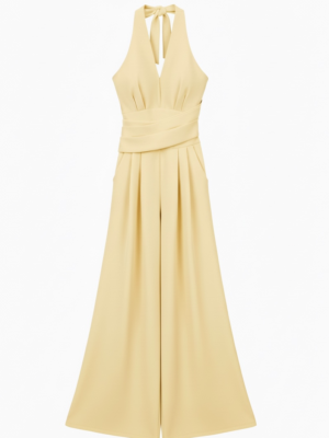 Mono Largo Halter Amarillo