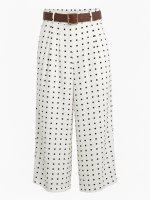 Pantalón Palazzo Lunares Blanco y Negro
