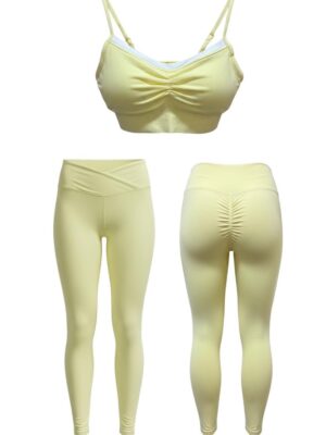 Conjunto Energy Amarillo y Blanco