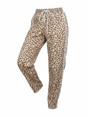 Alternative view of Pantalón Chándal Ballons Leopardo Vainilla y Camel