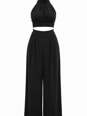 Conjunto Halter Negro