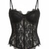 Corset Encaje Negro