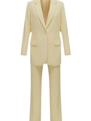 Alternative view of Traje Corte Recto Amarillo