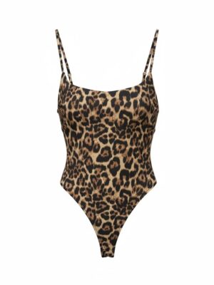 Body Licra Tirante Animal Print