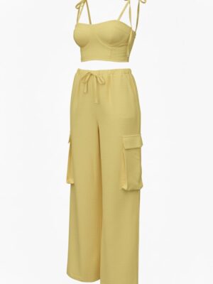 Conjunto Cargo Amarillo