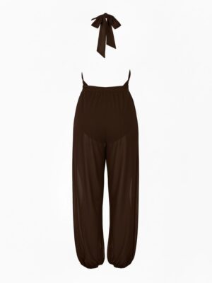 Alternative view of Mono Bombacho Transparente Chocolate