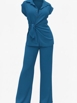 Conjunto Nudo Azul Petróleo
