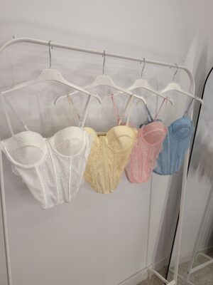 Corset Lencero Summer - Azul