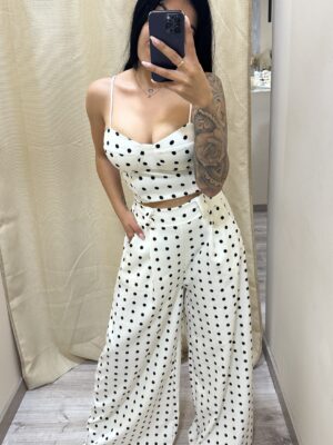 Conjunto Palazzo Lunares Blanco y Negro