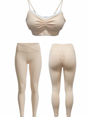 Conjunto Energy Beige y Blanco