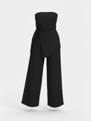 Conjunto Lino Palabra de Honor Negro