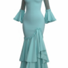 Vestido Abril Turquesa