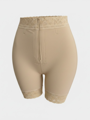 Faja short colombiana beige