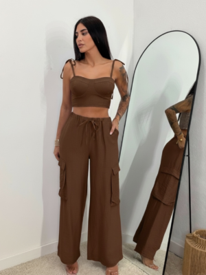 Conjunto Cargo Chocolate