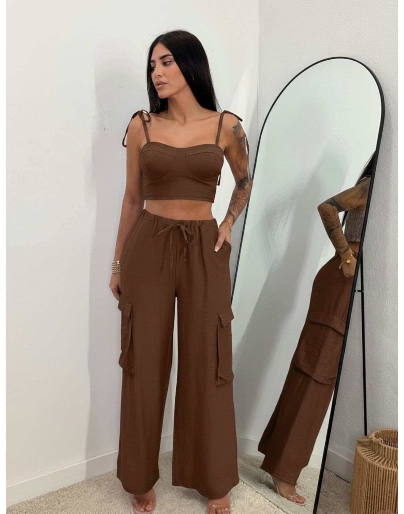 Conjunto Cargo Chocolate