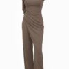 Conjunto Asimétrico Pico Taupe