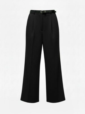 Pantalón Lino Sintético Negro