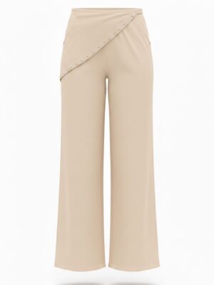 Pantalón Pañuelo Beige