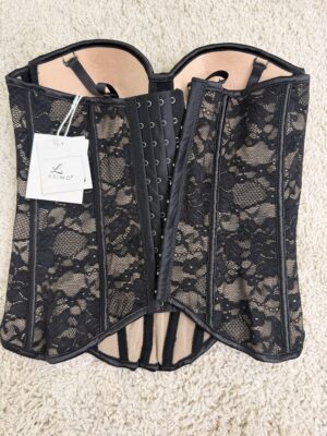 Alternative view of Top Corset Gabriela Negro